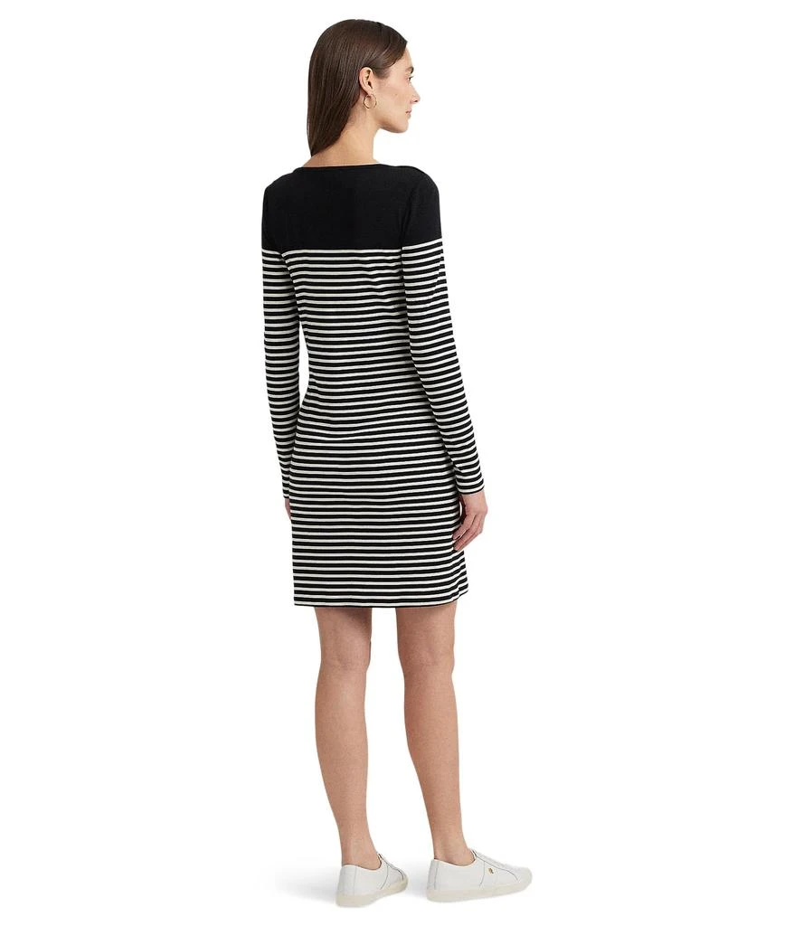 商品Ralph Lauren|Striped Cotton Boatneck Dress,价格¥913,第2张图片详细描述