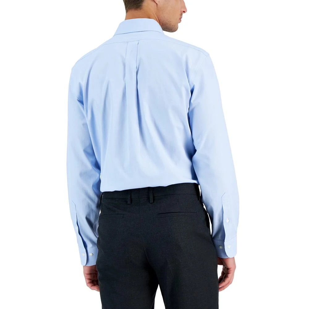 商品Brooks Brothers|Men's Regular Fit Non-Iron Micro-Houndstooth Dress Shirt,价格¥530,第2张图片详细描述