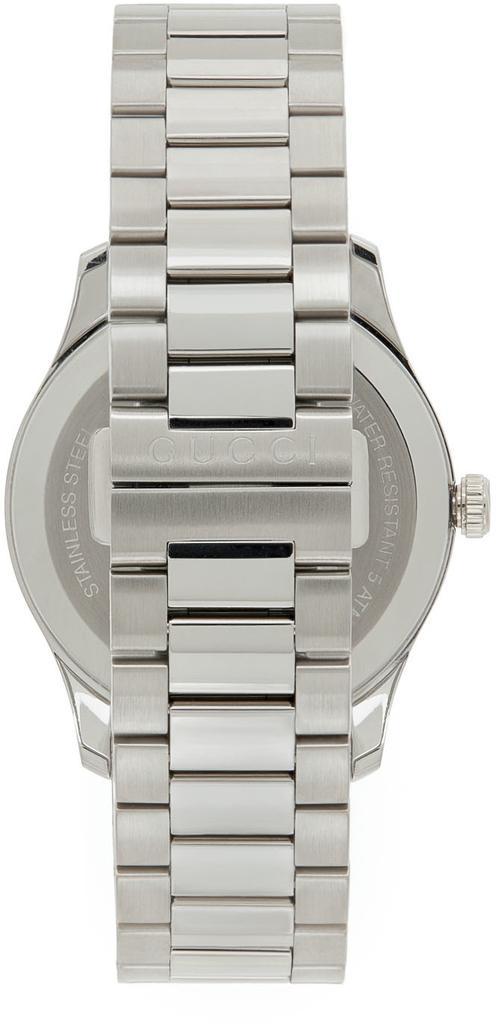 商品Gucci|Silver & Black G-Timeless Watch,价格¥9614,第5张图片详细描述