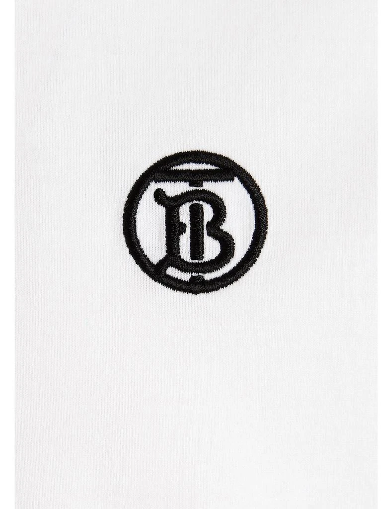 商品Burberry|Burberry Logo Embroidered Crewneck T-Shirt,价格¥2182,第4张图片详细描述