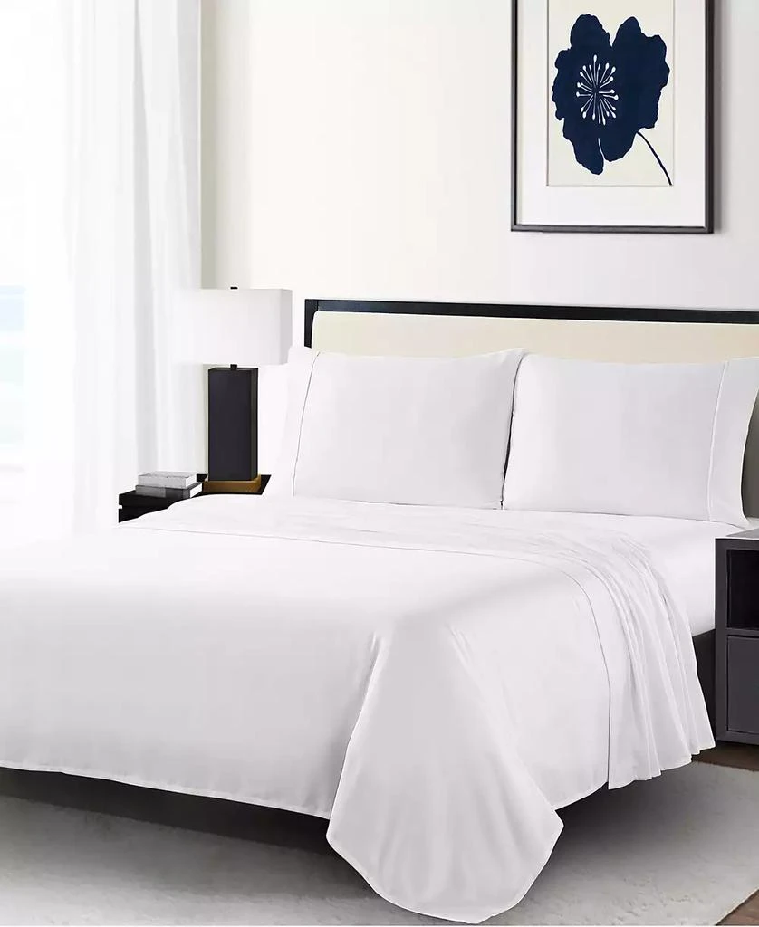 商品Anne Klein|Reverie 100% Cotton Sateen 4-Pc. Sheet Set, Full,价格¥589,第2张图片详细描述