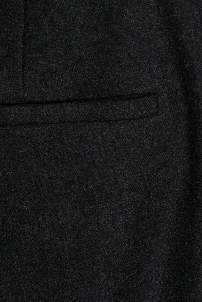 Cropped wool-blend flannel straight-leg pants商品第4张图片规格展示