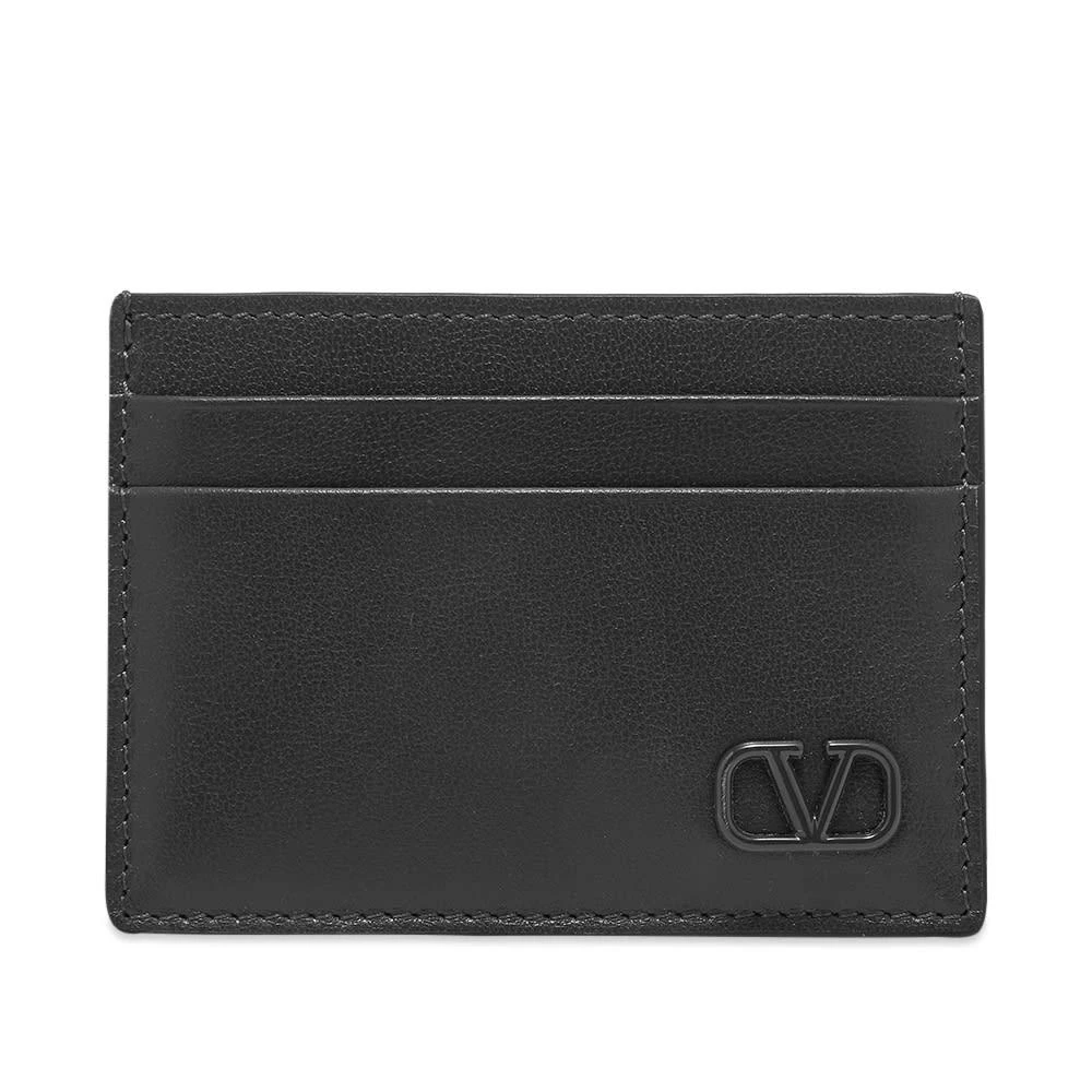 商品Valentino|Valentino Leather Go Logo Card Holder,价格¥1131,第1张图片