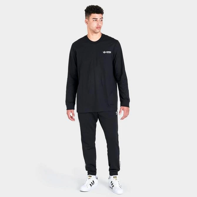 商品Adidas|Men's adidas Originals Three Stripe Life Long-Sleeve T-Shirt,价格¥150,第2张图片详细描述
