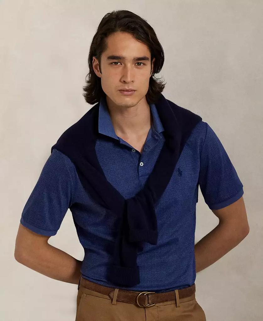 Men's Big & Tall Plaid Short Sleeves Polo Shirt image 2
