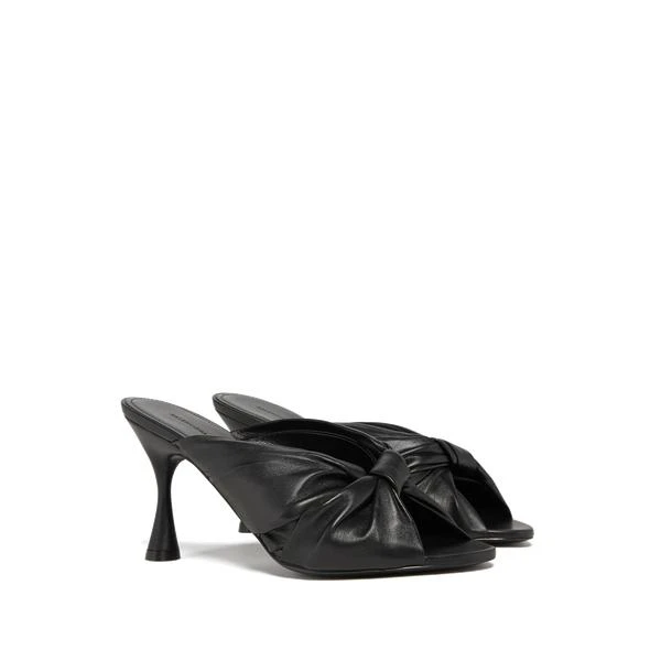 商品Balenciaga|Mules Drapy en cuir,价格¥4469,第1张图片