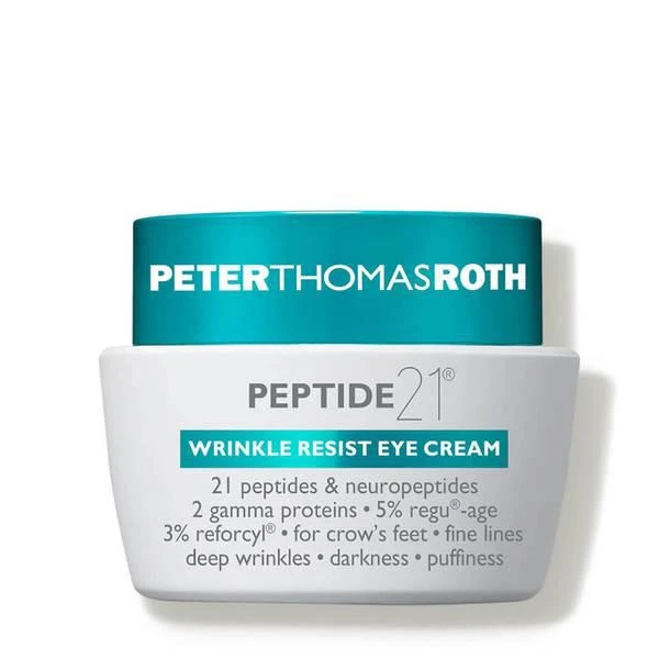 商品Peter Thomas Roth|Peter Thomas Roth Peptide 21 Wrinkle Resist Eye Cream 0.5 fl. oz,价格¥568,第1张图片