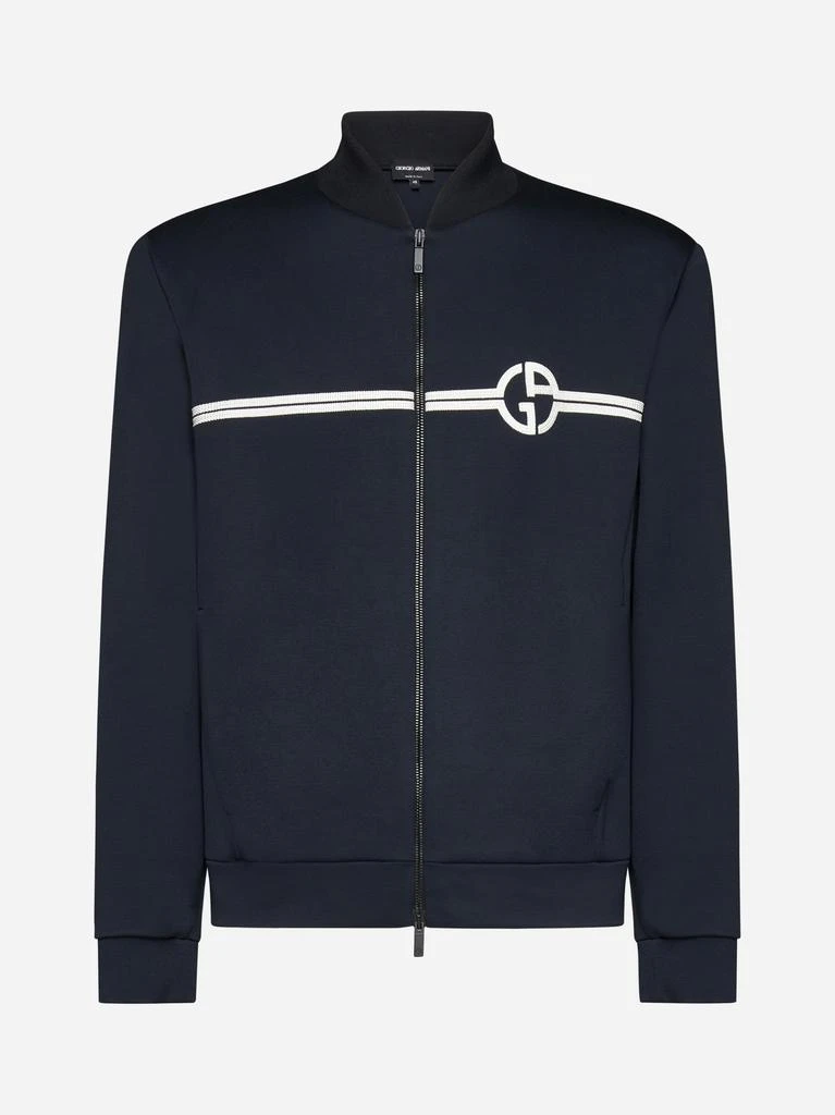 商品Giorgio Armani|Logo jersey track suit,价格¥5189,第1张图片