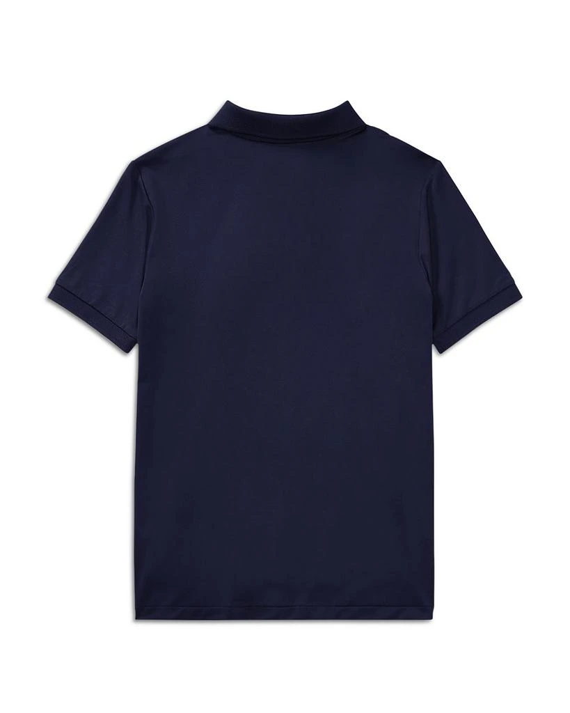 商品Ralph Lauren|Boys' Stretch Lisle Solid Polo Shirt - Little Kid, Big Kid,价格¥371,第2张图片详细描述