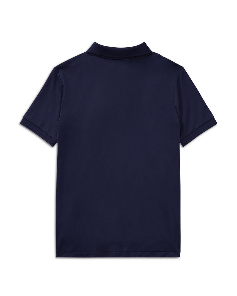 商品Ralph Lauren|Boys' Stretch Lisle Solid Polo Shirt - Little Kid, Big Kid,价格¥364,第4张图片详细描述