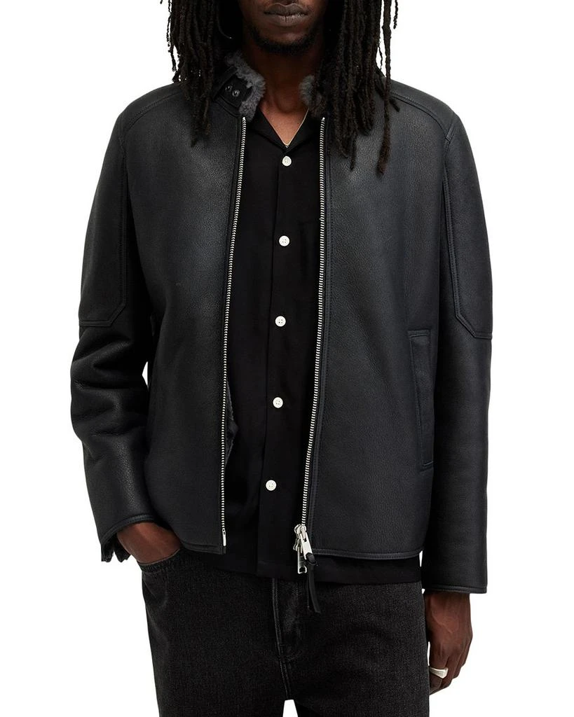 商品ALL SAINTS|Hayward Leather Jacket,价格¥12605,第1张图片