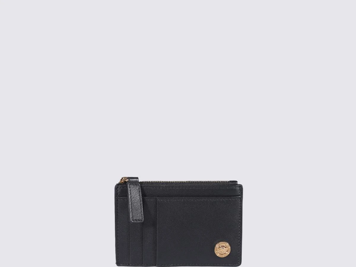 商品【商品预售7天】 Versace|Versace 男士钱包 10061971A031901B00V 黑色,价格¥1896,第1张图片