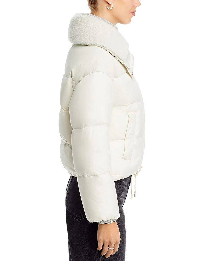 Shearling Collar Down Puffer Jacket 商品