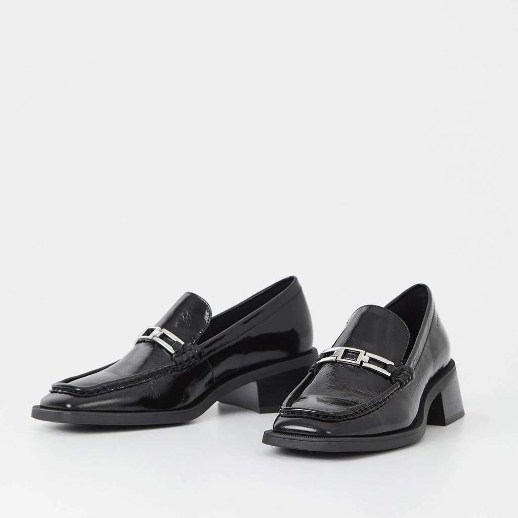 商品Vagabond|Vagabond Blanca Patent Leather Heeled Loafers,价格¥370,第2张图片详细描述