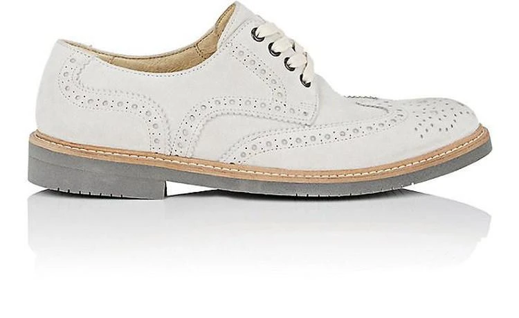 商品Barneys New York|Suede Wingtip Bluchers,价格¥1035,第1张图片