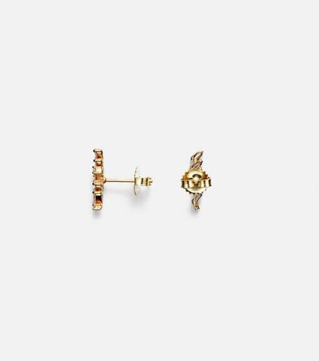 商品Suzanne Kalan|Fireworks 18kt gold earrings with diamonds,价格¥24073,第4张图片详细描述