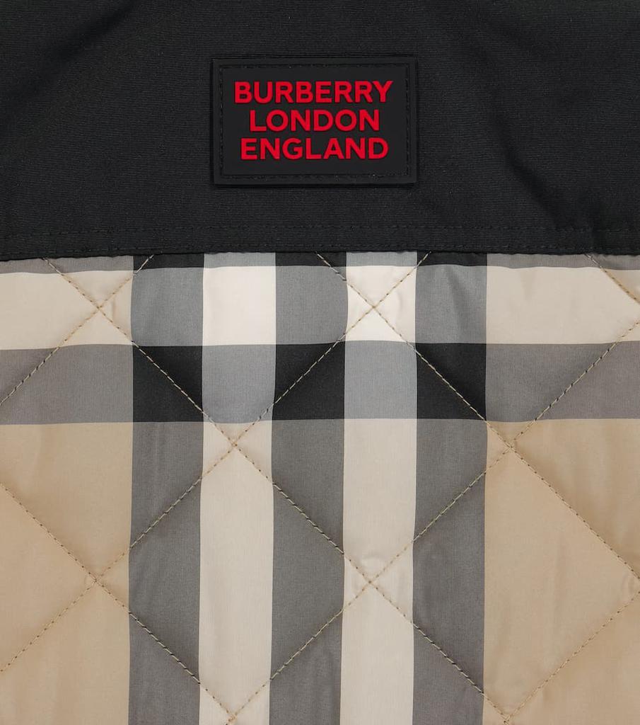 商品Burberry|Baby Archive Check quilted jacket,价格¥2652,第5张图片详细描述