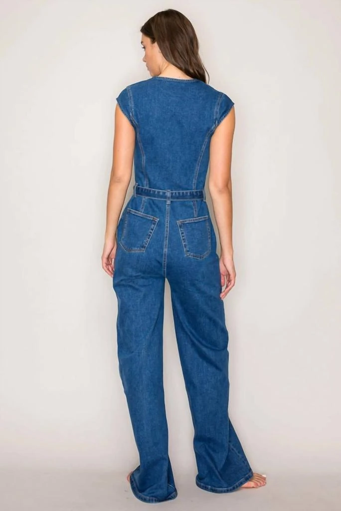 商品Curds & Whey|Curds & Whey - Zip Front Jumpsuit,价格¥509,第3张图片详细描述