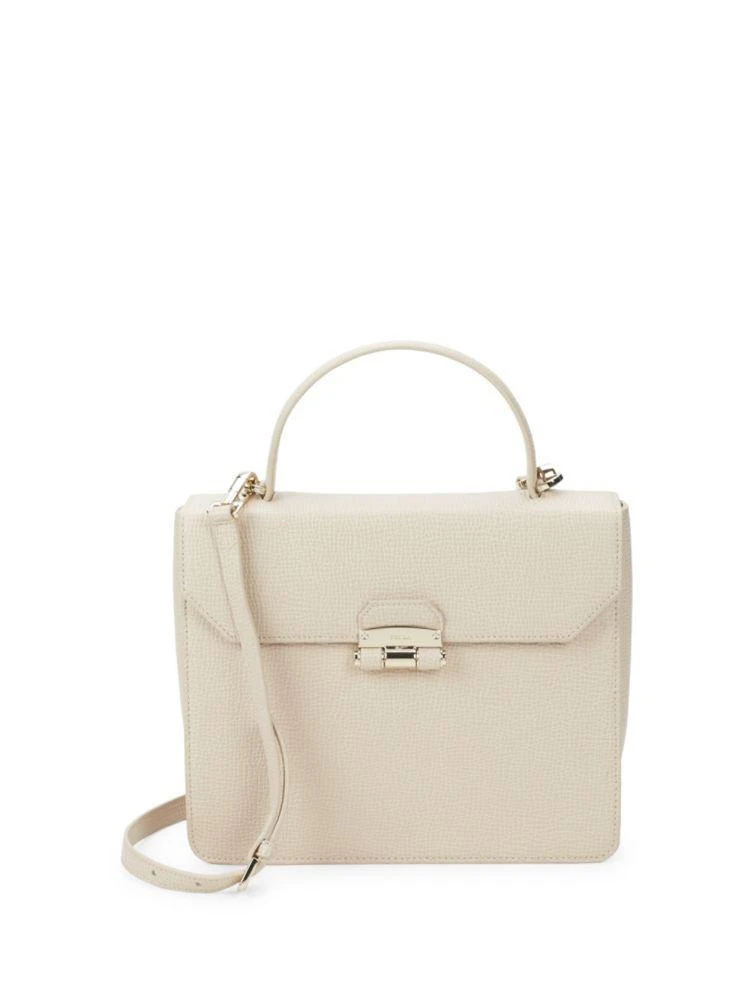 商品Furla|Chiara Leather Top Handle Bag,价格¥1966,第5张图片详细描述
