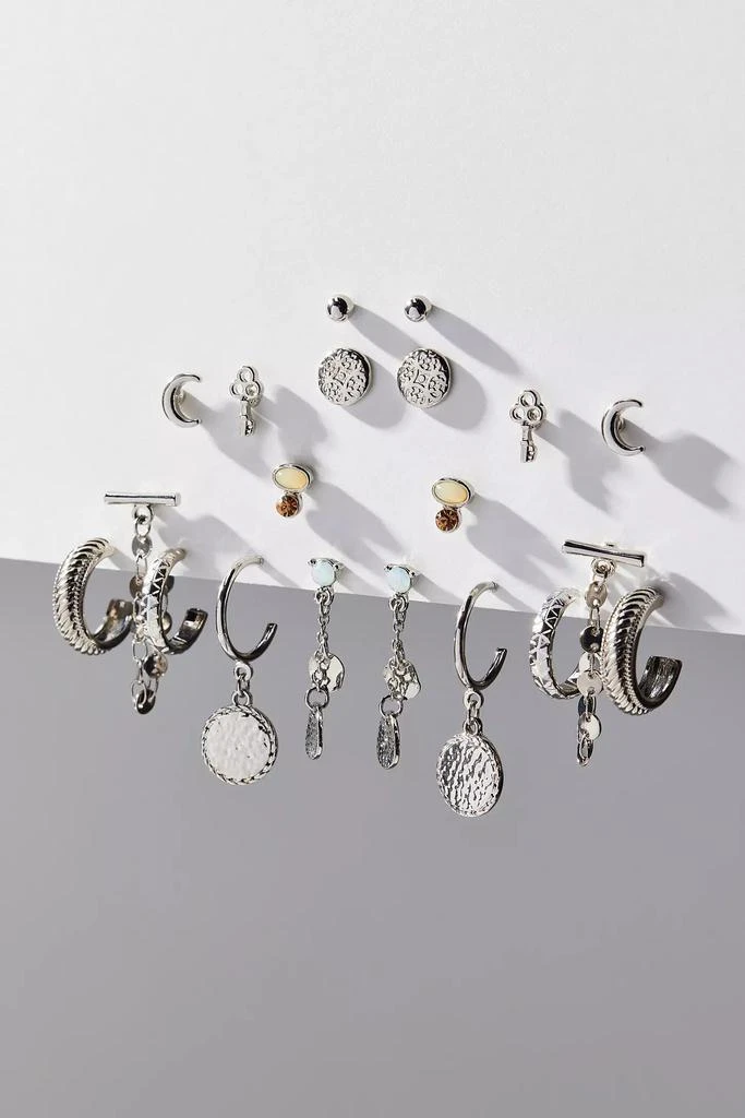 商品Urban Outfitters|Emilia Coin Multi Earrings Set,价格¥185,第3张图片详细描述