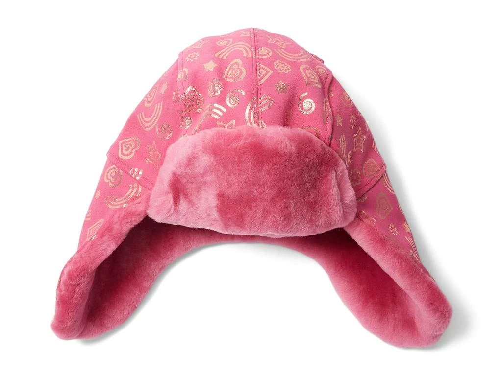 商品UGG|Water Resistant Sheepskin Love Print Trapper (Toddler/Little Kids),价格¥617,第1张图片