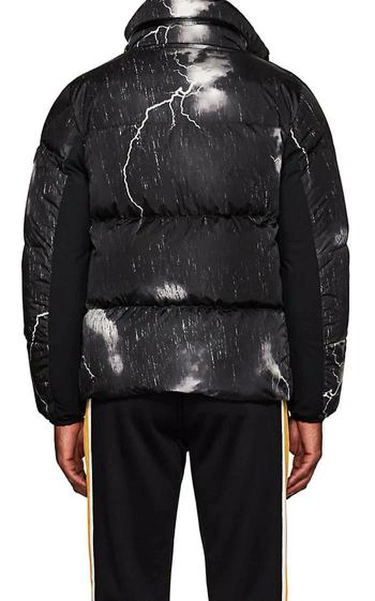 商品Moncler|Lightning-Print Down Puffer Jacket,价格¥13925,第3张图片详细描述