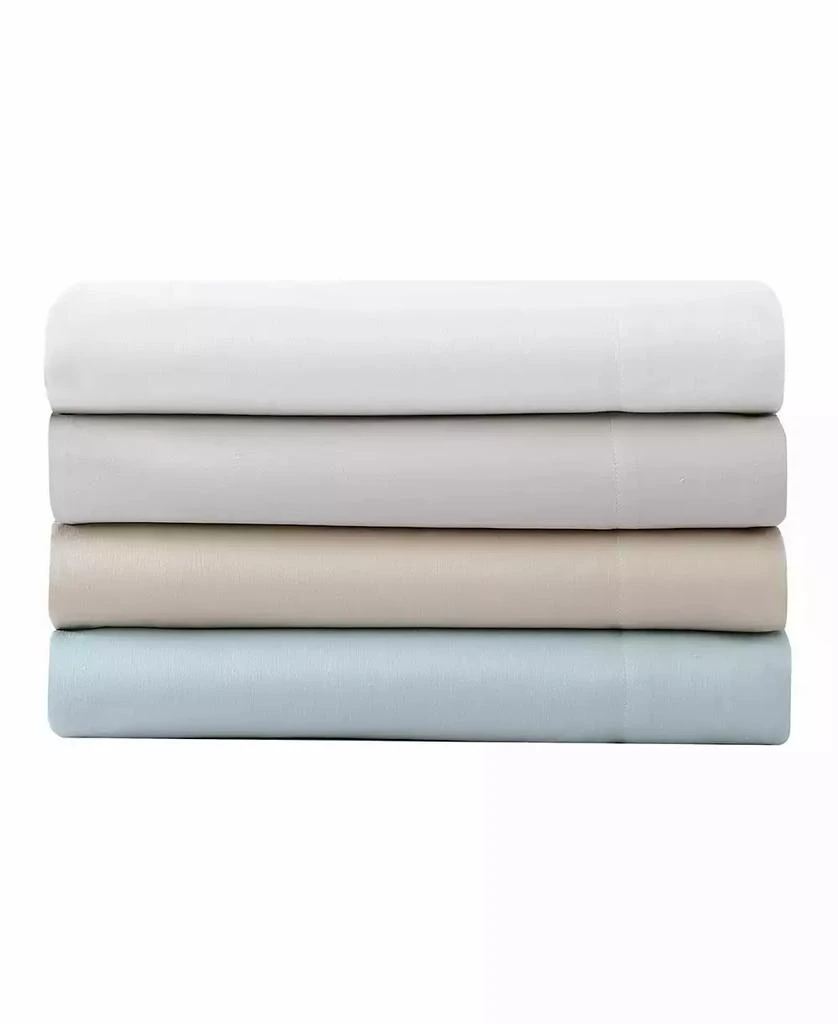 商品Tommy Bahama|CLOSEOUT! Solid 1000-Thread Count Cotton Blend Sateen 6 Piece Sheet Set, King,价格¥556,第2张图片详细描述