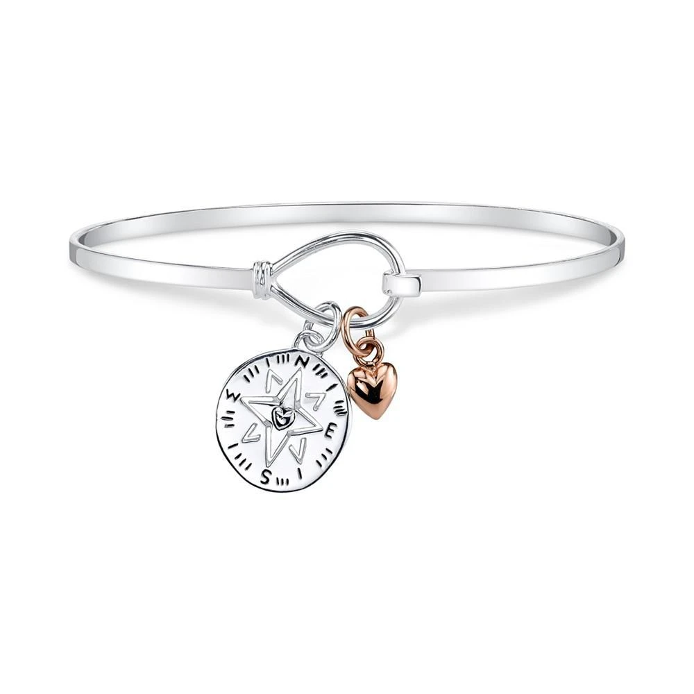 商品Unwritten|Compass Charm Bracelet in Sterling Silver,价格¥375,第1张图片