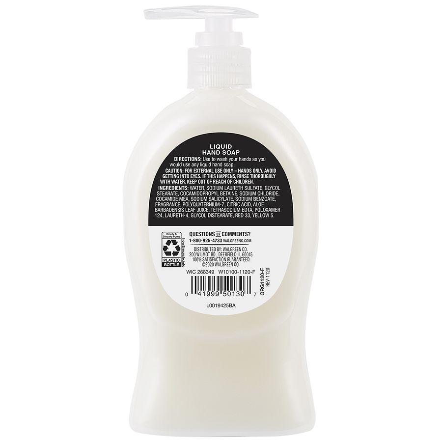 商品Walgreens|Liquid Hand Soap with Aloe,价格¥16,第4张图片详细描述
