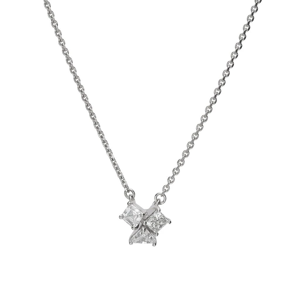 商品AME|Âme Trio 18K White Gold, Lab-Grown Diamond 0.78ct. tw. Small Pendant Necklace,价格¥12487,第1张图片