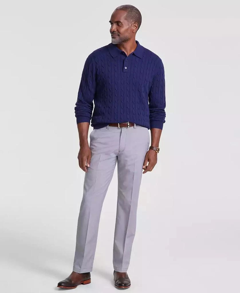 商品Club Room|Men's Knit Polo Sweater, Created for Macy's,价格¥143,第2张图片详细描述