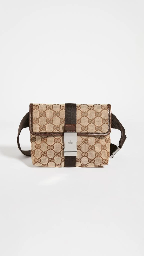 商品[二手商品] Shopbop Archive|Gucci Gg 帆布腰包,价格¥6821,第1张图片