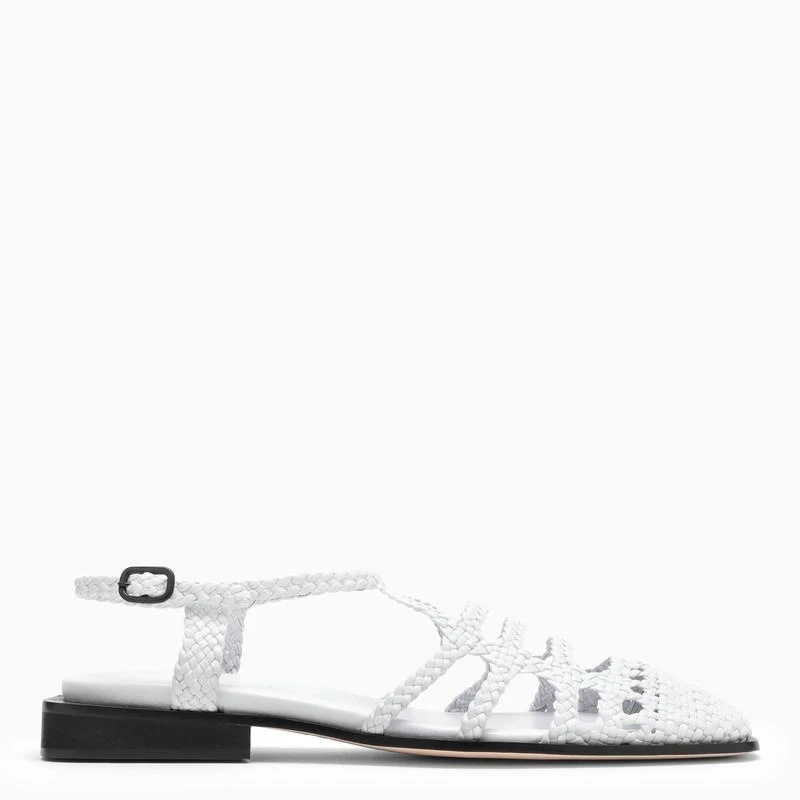 商品Hereu|Barana white low sandal,价格¥1280,第1张图片