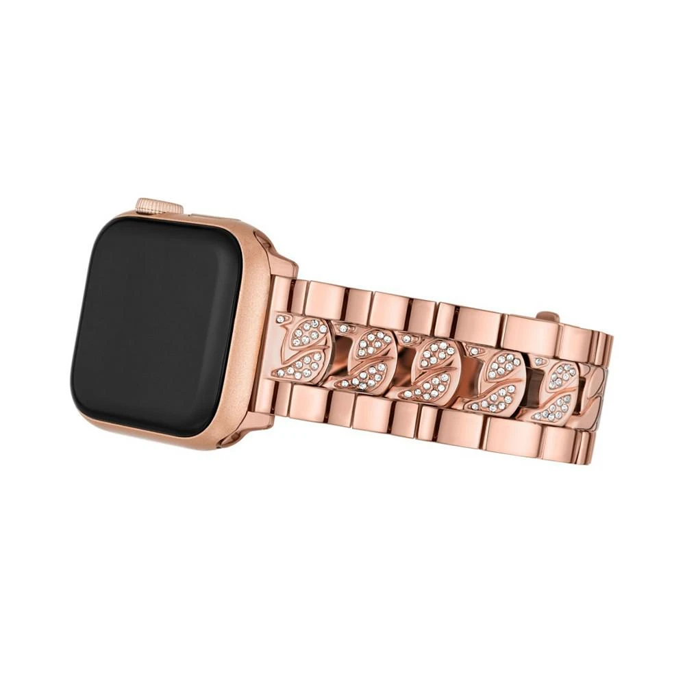 商品Michael Kors|Rose Gold-Tone Stainless Steel Curb Chain Band for Apple Watch 38mm and 40mm,价格¥1436,第4张图片详细描述