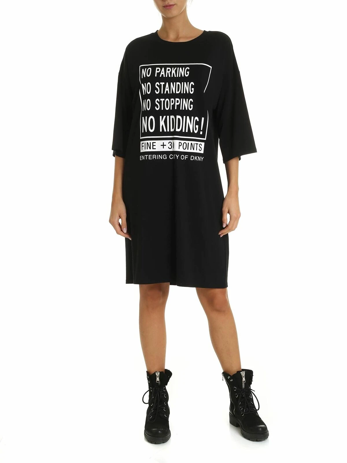 商品DKNY|DKNY 女士连衣裙 P9GDWBOBBLK 黑色,价格¥975,第6张图片详细描述