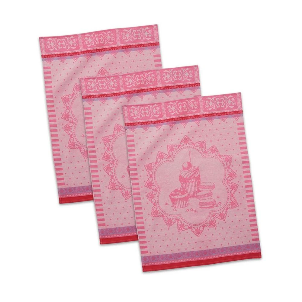 商品Design Imports|French Macarons Jacquard Dishtowel, Set of 3,价格¥142,第1张图片