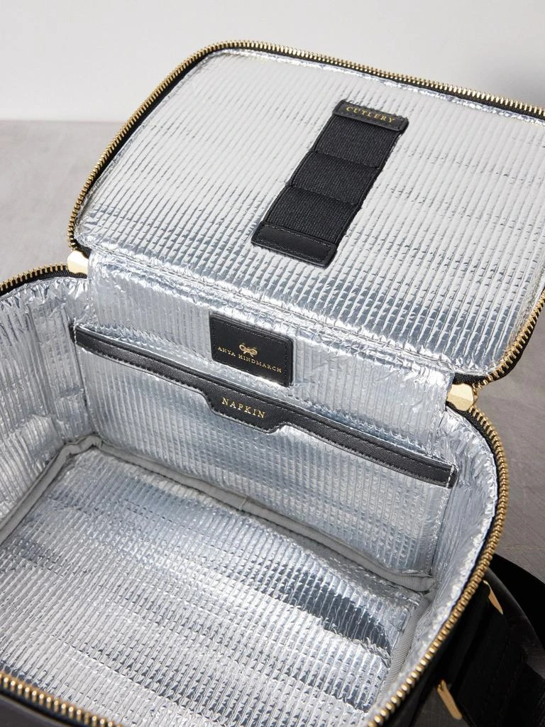 商品Anya Hindmarch|Lunch Box recycled-fibre cross-body bag,价格¥1814,第4张图片详细描述