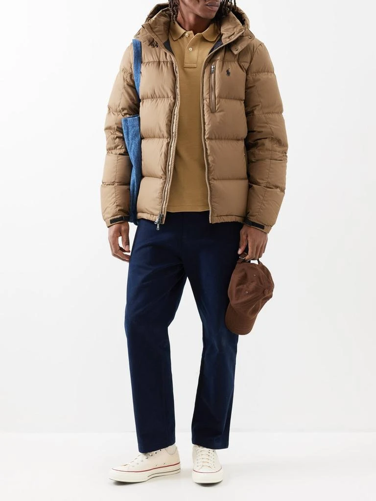 商品Ralph Lauren|Gorham logo-embroidered quilted down jacket,价格¥1752,第2张图片详细描述