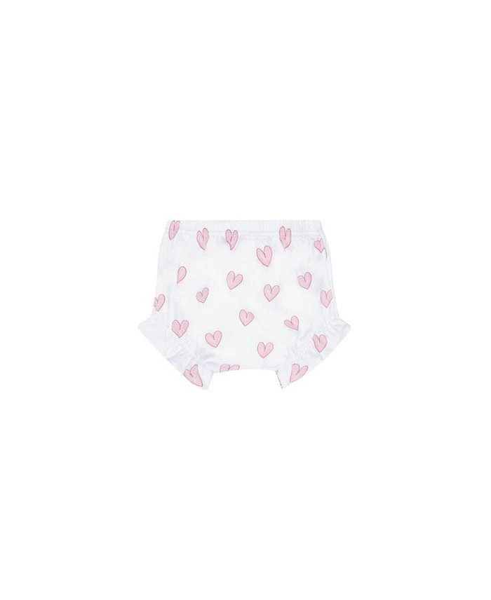 商品Nellapima|Girls' Pink Heart Print Diaper Cover Set - Baby, Little Kids,价格¥402,第3张图片详细描述