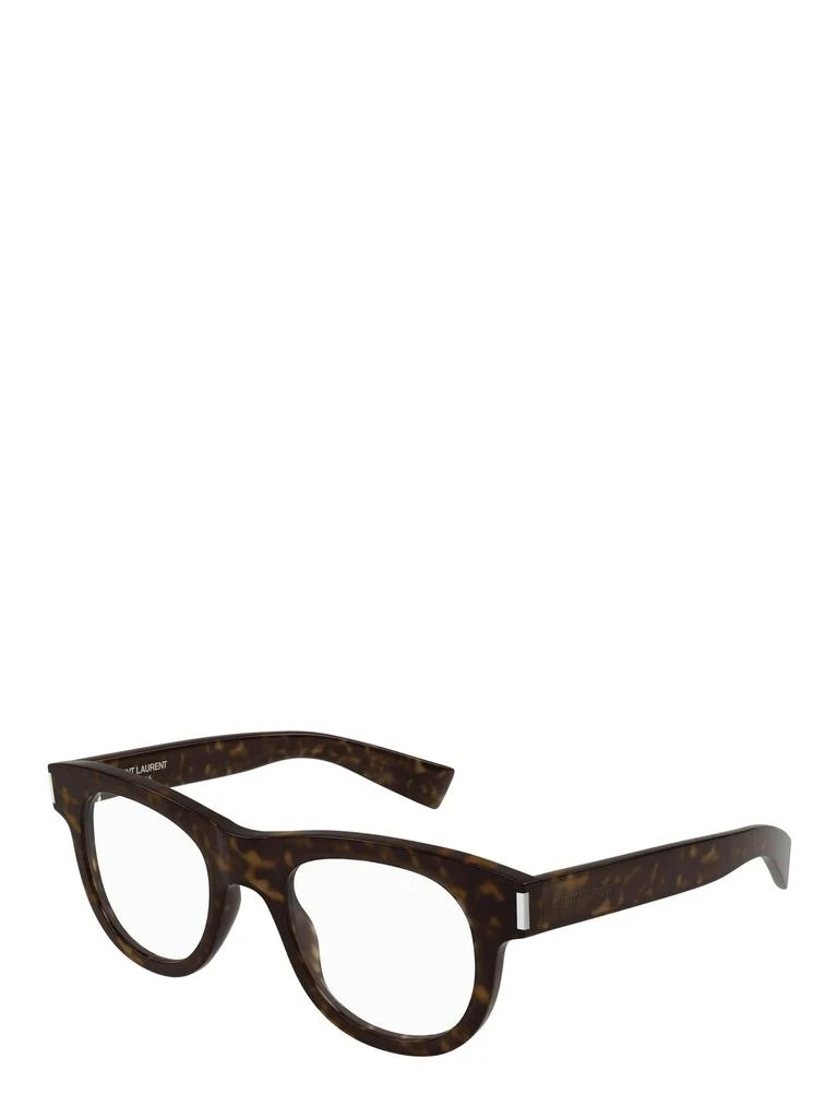 商品Yves Saint Laurent|Saint Laurent Eyewear Round Frame Glasses,价格¥2113,第2张图片详细描述