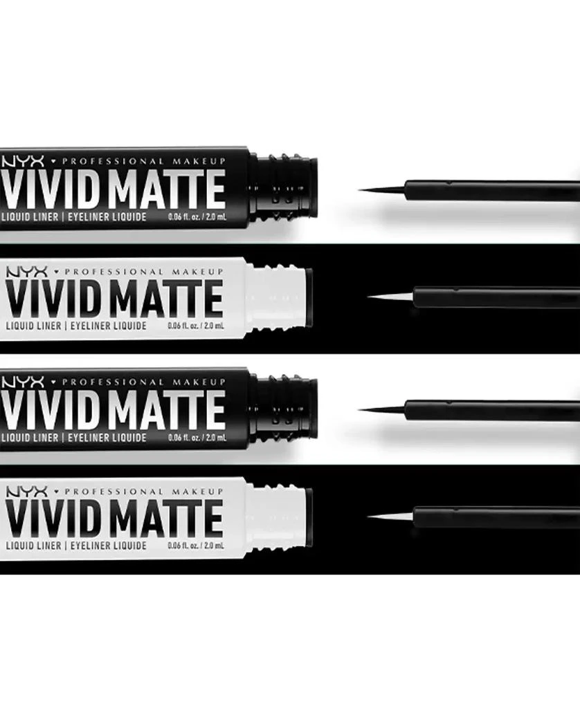 商品NYX Professional Makeup|Vivid Matte Liquid Liner,价格¥68,第5张图片详细描述