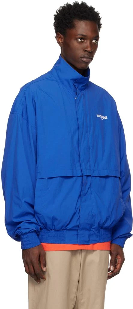 商品We11done|蓝色刺绣连帽衫,价格¥3055,第2张图片详细描述