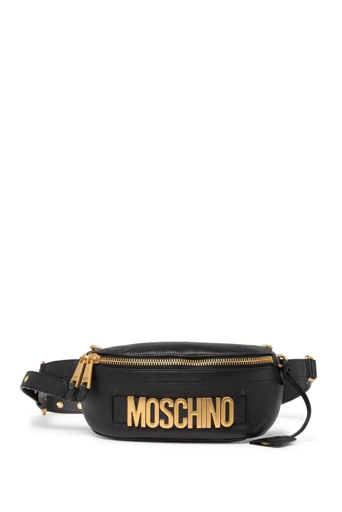 商品Moschino|Logo Leather Belt Bag,价格¥3596,第1张图片详细描述