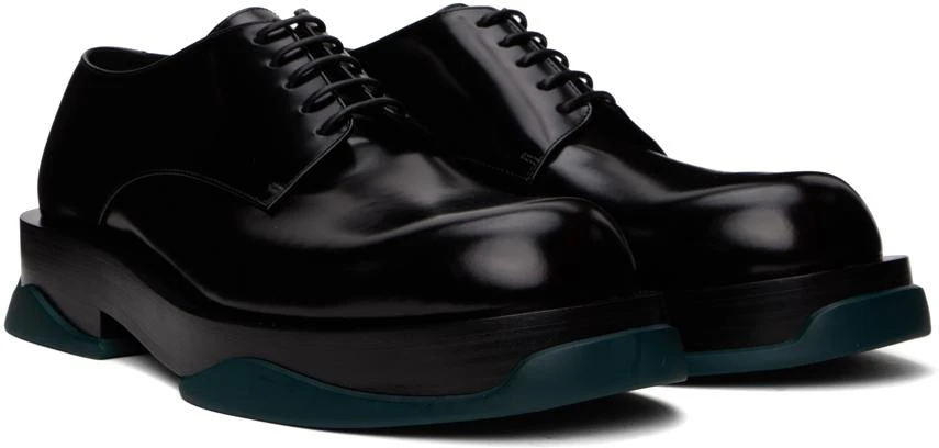 商品Jil Sander|Black Lace-Up Derbys,价格¥6794,第4张图片详细描述