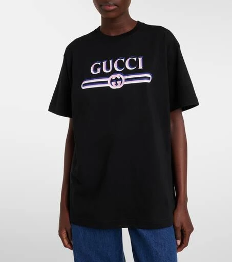 商品Gucci|印花棉质针织T恤,价格¥5089,第5张图片详细描述