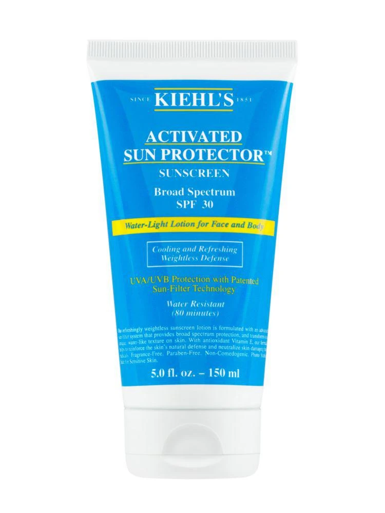 商品Kiehl's|身体和脸部防水防晒乳 SPF 30/150ml,价格¥207,第1张图片