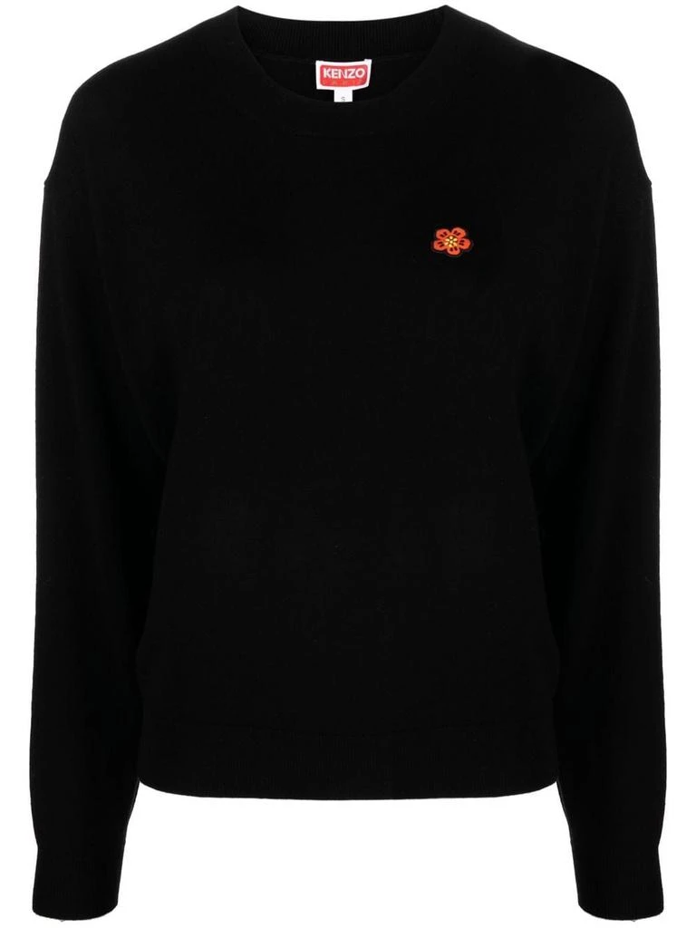 商品Kenzo|KENZO - Boke Flower Crest Wool Jumper,价格¥2514,第1张图片