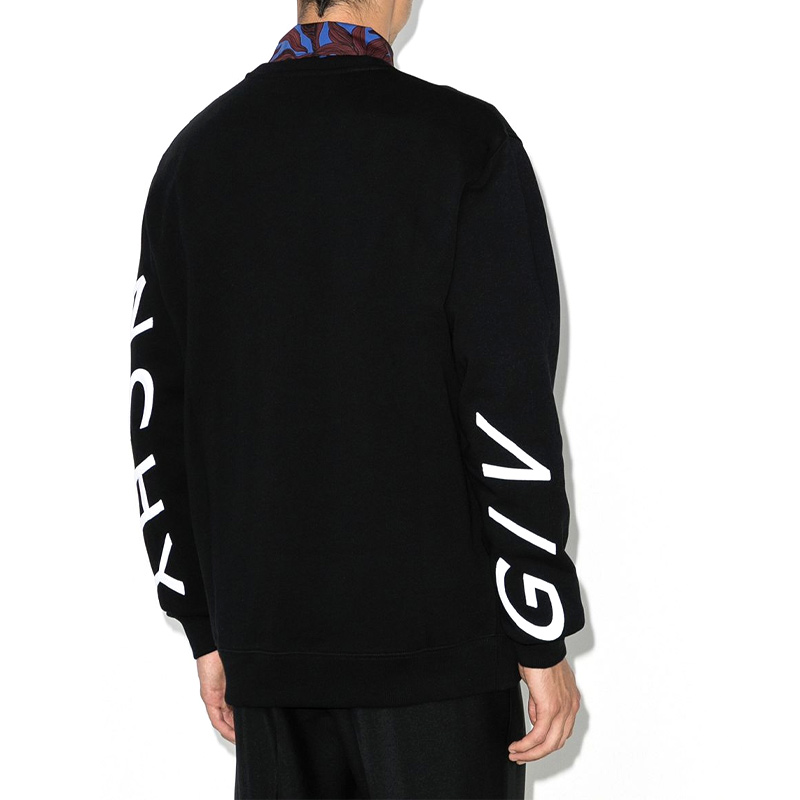 GIVENCHY 纪梵希 男士黑色卫衣 BMJ07H30AF-004商品第3张图片规格展示