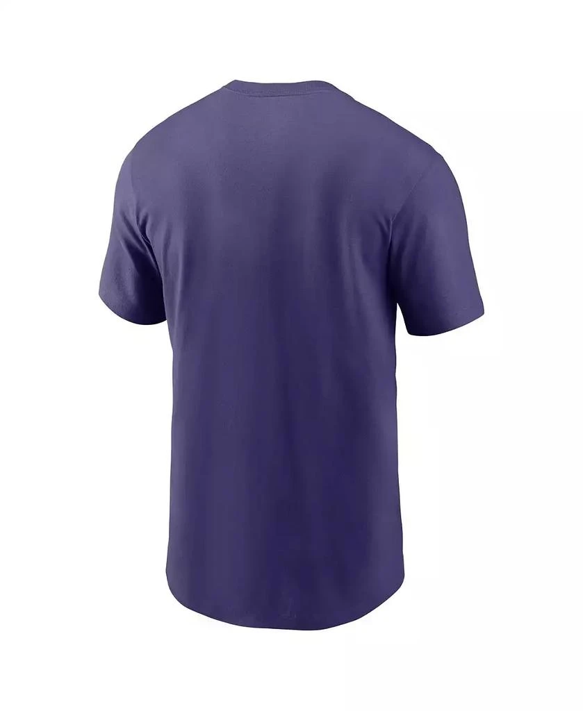 商品NIKE|Men's Purple Baltimore Ravens Air Essential T-Shirt,价格¥261,第2张图片详细描述