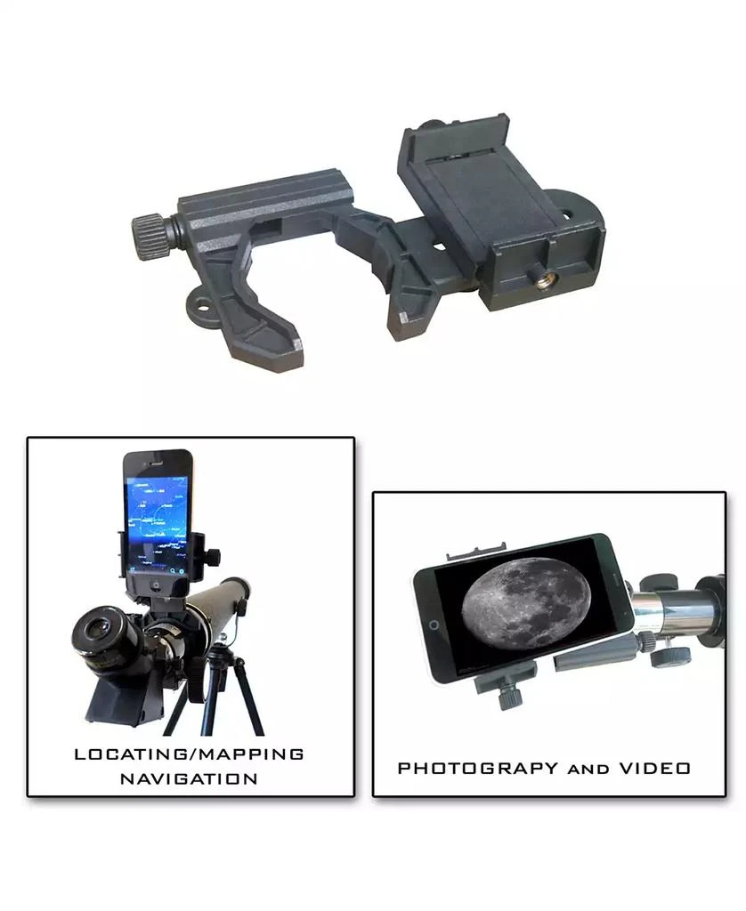 商品Cassini|800mm X 72mm Electronic Focus Telescope and Smartphone Adapter,价格¥3207,第2张图片详细描述